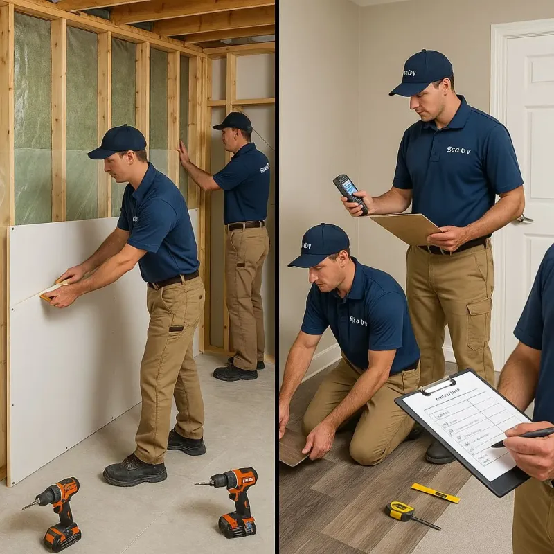 Repairs and Reconstruction process in Cookeville, TN